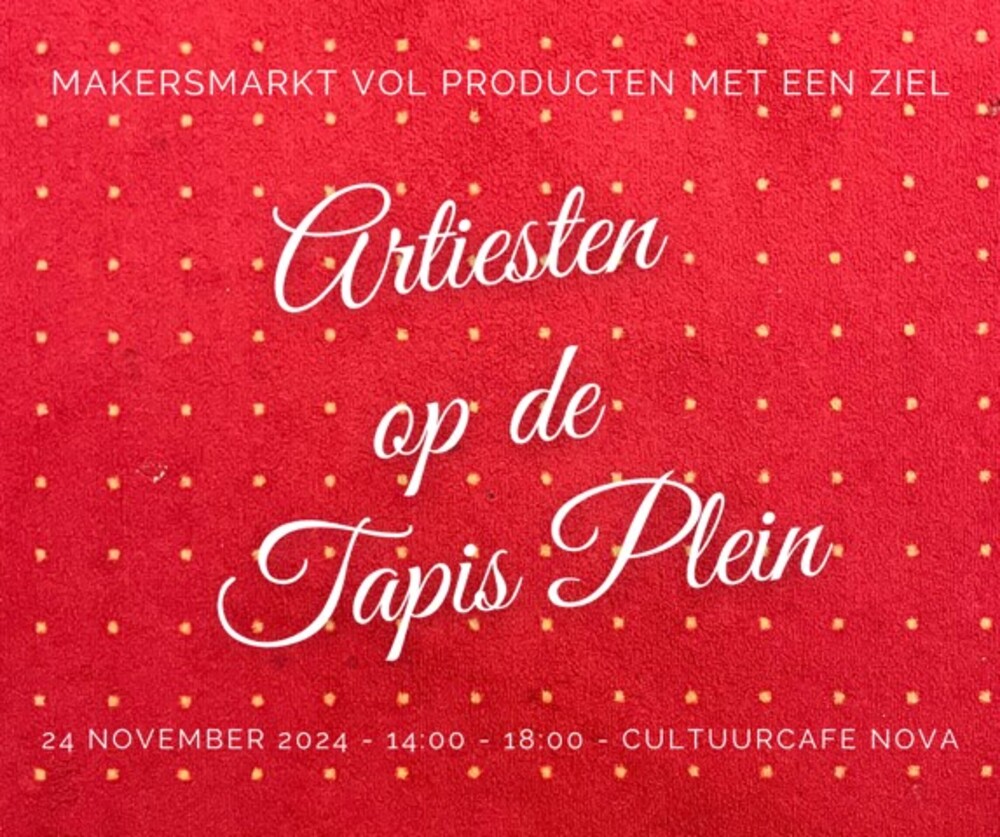 Schrijf je in voor Artiesten op de Tapis Plein